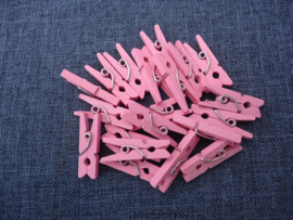 Miniknijpertjes Roze