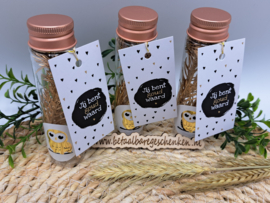 Cadeauflesje "Goud waard"