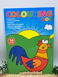 Uitdeel kleurboek