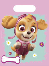 Traktatiezakjes "Paw Patrol"  roze