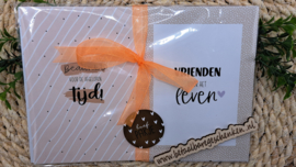 Wenskaartenset met gratis stickers