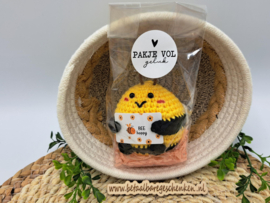 Geluksknuffeltje "Positive Bee"