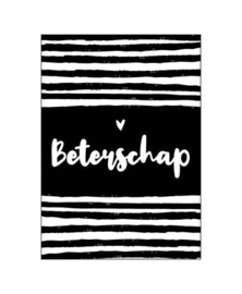 Wenskaart "Beterschap"