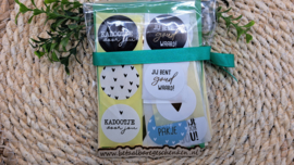 Leuke set met 100 stickers