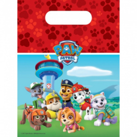 Traktatiezakjes "Paw Patrol"  rood