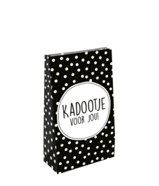 Cadeauzak "Kadootje voor jou" Middel