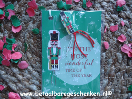 Kerstkaartje "notenkraker"