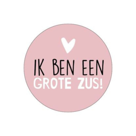 Sticker "Ik ben grote zus"