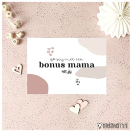 Ansichtkaart "Bonusmama"