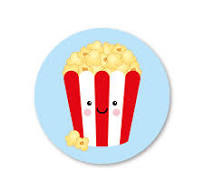 Sticker "Popcorn"