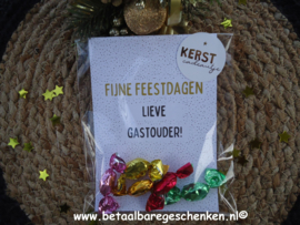 Kaart Fijne Feestdagen Gastouder