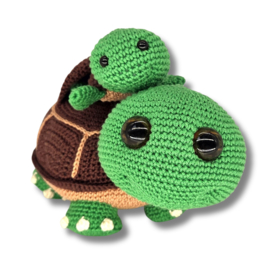 Familie Schildpad haakpatroon boekje