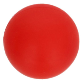 Siliconen kraal rond 10 mm nr. 722 rood