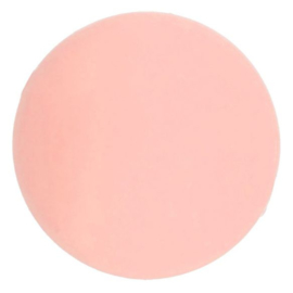 Siliconen kraal rond 10 mm 717 licht roze