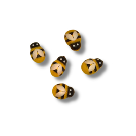 Miniatuur bijen (5 stuks)