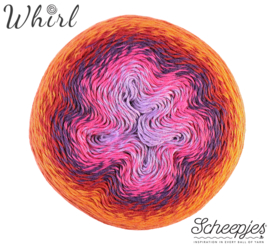 Scheepjes Whirl nr. 764 Red Velvet Sunrise