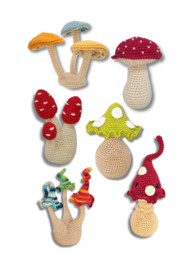 Mini magazine Paddenstoelen haken