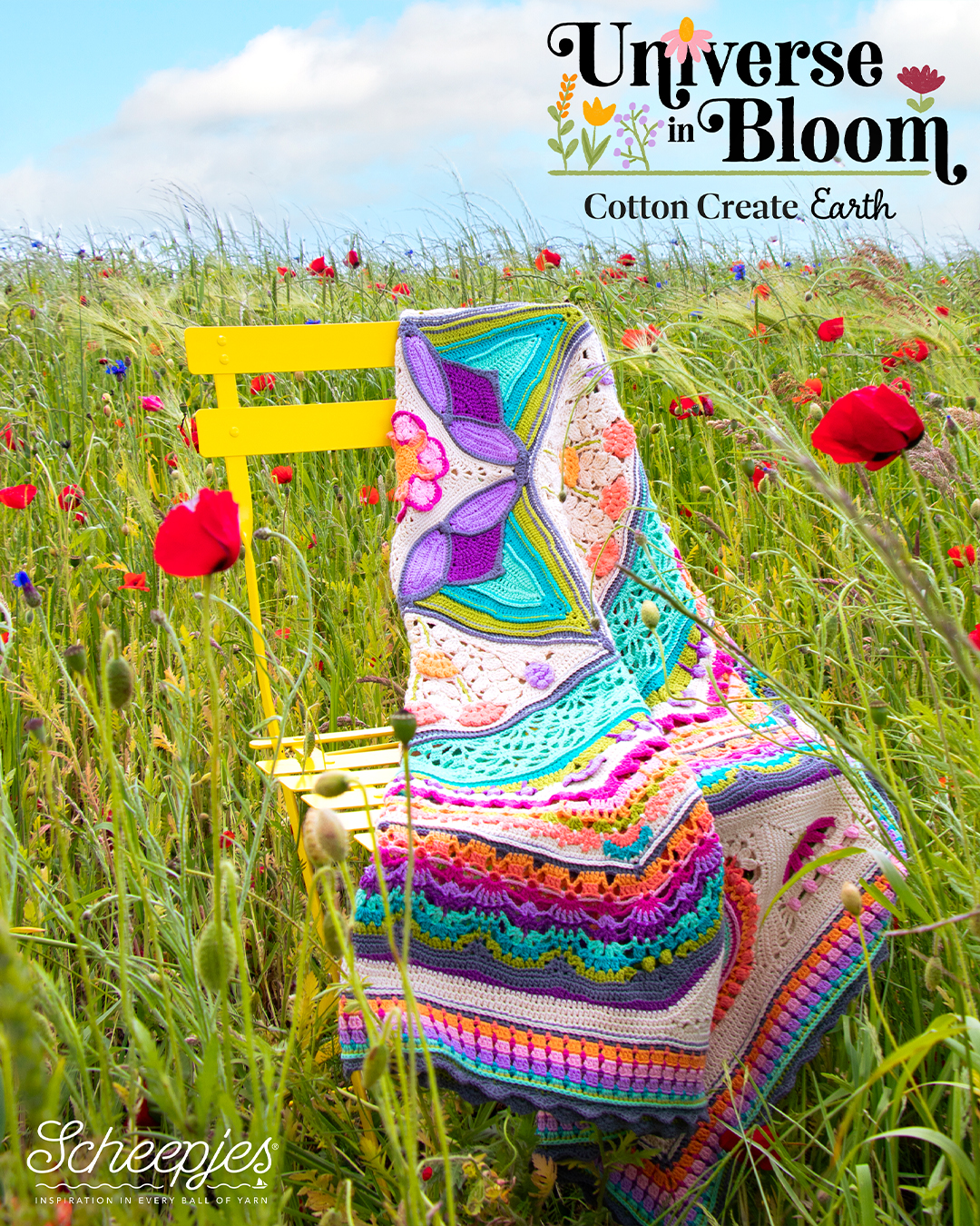 Scheepjes CAL2025 kit Cotton Create Earth