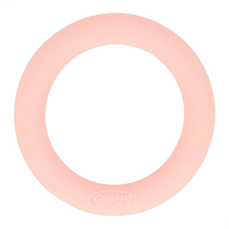 Siliconen bijtring 65mm nr. 717 licht roze