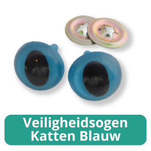 Veiligheidsogen Katten Blauw