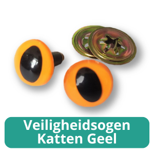 katten veiligheidsogen geel