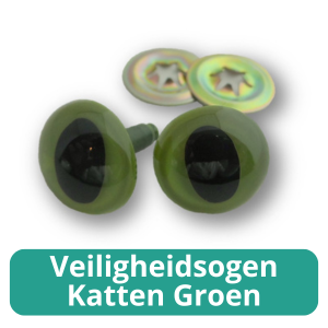 Veiligheidsogen katten groen