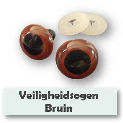 veiligheidsogen bruin