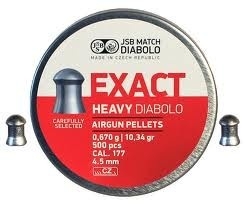 JSB Exact Heavy Diabolo    4.52 mm / 500 stuks