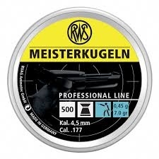 RWS Meisterkugeln pistool 500 stuks 4.5 mm