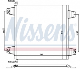 DAF XF 105 Condensor