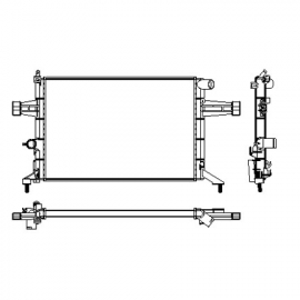 Opel Astra G Radiateur