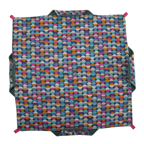 DubbelDekker XL (gekleurde bolletjes met turquoise)