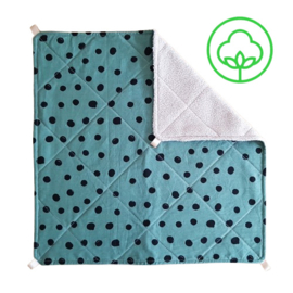 Hangmat XL (groen stippen met zand)