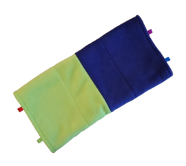 Tunnel (limegroen met blauw / rood met paars)