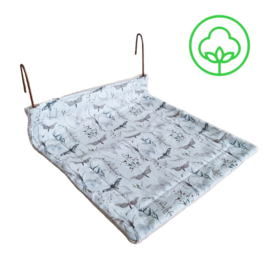 Radiatorhangmandje (nachtvlinders met zand)