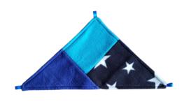 Hoekhangmat Klein (blauw/sterren 2)