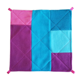 Hangmat (fairytale met patchwork vrolijke kleuren)