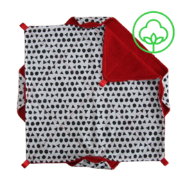 DubbelDekker (zwart-wit met rood)