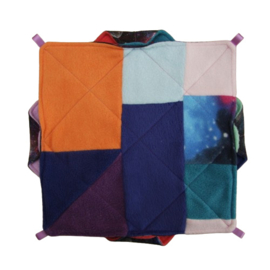 DubbelDekker (space met patchwork vrolijke kleuren)