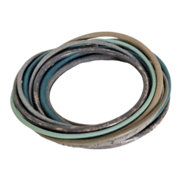 Leather Wrap Vintage Turquoise