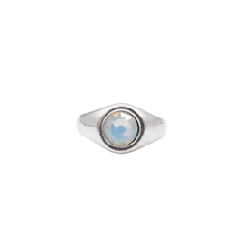 Ring Sparkle Opal White
