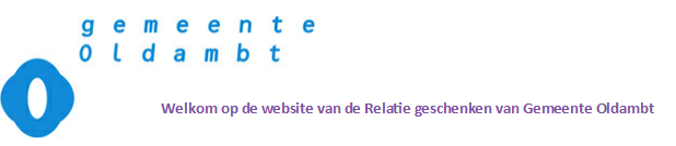 Relatiegeschenken gemeente Oldambt