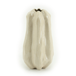 2x Vase Alba large - beige