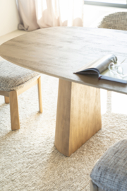 Eettafel Lune 240x105 cm - naturel