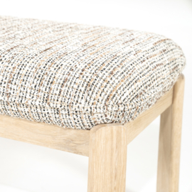 Bankje Lottie - taupe Nori