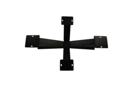 Salontafel kruispoot 90x60 cm