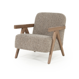 Fauteuil Francis - taupe Flou