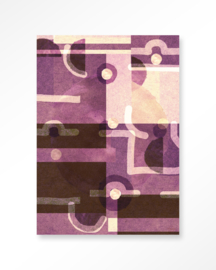 Art print 'Tribal Universe'" incl. lijst