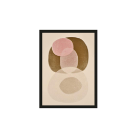 Art print 'Figuras 7'' incl. lijst