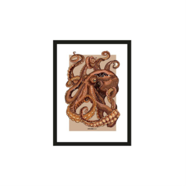 Art print ''Pulpo'' incl. lijst